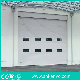 Industrial Overhead Automatic Insulated Sectional Garage Door for Warehouse or Factory manufacturer