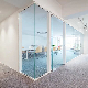  Fashion Office Partition Modular Modern Material Design Furniture Glass Wall Partition