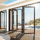  Cheap Custom Veranda Exterior Accordion Bifold Door Glass Sliding Patio Bi-Folding Bifold Aluminum Bi Folding Door