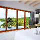 China Experience Factory Price Simple 4 Panel Sliding Patio Double Glazed Glass Door Modern New Design manufacturer