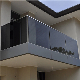 Aluminum/Steel U Channel Frameless Glass Railing for Balcony/Lowest Price Aluminum U Channel Glass Railing / Tempered Glass Balustrade manufacturer