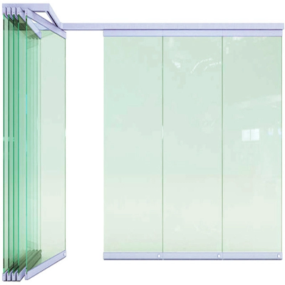 Movable Modern Office Aluminium Profile Slding Glass Door