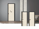 Factory Custom Made House Hotel Interior Bedroom Bathroom Toilet WPC Waterproof Wood Door manufacturer