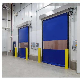  Double Side PVC Fast Rolling Door for Large Size Cargo Shower Manufacturer