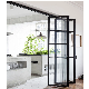  Exterior Front UPVC Sliding PVC Plastic Folding Laminated Glass Bifold Doors Aluminium Folding Patio