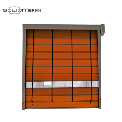 Shinilion Widely-Use PVC Rapid Flexible Rolling Stacking Door