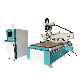  Wood CNC Engraving Router Lift Cutting Carpenter Mortising Door Making Machine Tools