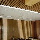  3D Wood Plastic Composite Plank Interior Decorative PVC Ceiling Panel
