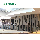  Custom 5 Star Hotel Fixed Furniture Interior Decorative Wooden 3D Wall Panel for Sofitel Fiji Project