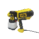  550W Handheld HVLP Portable Electric Cordless Paint Spray Gun with Flow Control