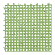  Interlocking Rubber Floor Tiles with Drain Holes DIY Size Bathroom Shower Non-Slip Floor Tiles Mat Interlocking Massage Soft Cushion Floor Tiles (matcha green)
