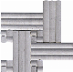  Marble Mosaic Tile for Wall and Bathroom Floor