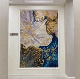  Good Design Mixed Color Glass Mosaic Picture Mural for Hotel Wall Decoration