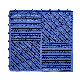  Interlocking Rubber Floor Tiles Non-Slip Shower Pool Deck Tiles for Flooring, Soft PVC Splicing Modular Cushion Mat Drainage Mat