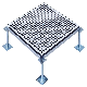 Data Center Uses Ventilated Access Raised Floor From China manufacturer