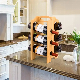  100% Bamboo Red Wine Organizer and Display Rack