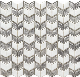 Building Material Design Element Home Decoration Unique Diamond Glass 25X25 Artistic Symphony Mosaic Manufacturer manufacturer