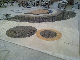  Marble Medallion Natural Stone Mosaic Pattern for Building Decoration