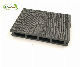 Popular Hollow 3D Wood Plastic Composite Grain WPC Flooring manufacturer