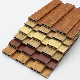  on Sale Pergola Wall Decoration Hollow WPC Timber Tube Wood PVC Composite Interior Decoration
