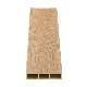  WPC Wood Plastic Composite Hollow Square Tube for Interior Partition