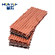  High Strength Wood Plastic Composite Co-Extrusion Decking Board WPC for Garden