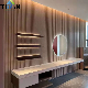 Indoor Fluted Plastic Wood Panel Board WPC Composite Wall Cladding