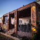  Fire Retardant Wood Grain WPC Wall Panel Cladding Wood Plastic Composite WPC Outdoor Wall