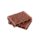  Contemporary Composite Decking Fireproof Outdoor Wood+HDPE+Additives External WPC Decking