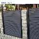  New Design Easy Installation Modern Building WPC Fence