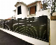  Easily Assembled Security Aluminium Metal Slat Aluminum Boundary Wall WPC Fence Aluminum Slat Garden Fence