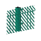  Wall Top WPC Outdoor Steel Picket Security Fence