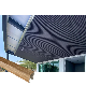 Eco Friendly Wooden Grain WPC PVC Ceiling Interior Decoration
