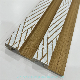  Fashionable PS Golden Wooden Wall Panel for Office
