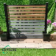  Eco-Friendly Outdoor Garden Waterproof Fireproof Fencing Easy Install Privacy Wood Composite Decking Boards WPC Fence Panels