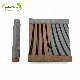  Wall Edging Strip Outdoor Floor Decorative L-Shaped WPC Edge Decorative Strip Plastic Wood Outdoor Edging Strip