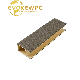  Restaurant WPC Timber Tubes and Modern Design Indoor Decorative Ceiling From Decoration