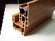  Sliding Window and Door PVC UPVC Plastic Profile with Wood Film
