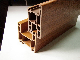  Sliding Window and Door PVC UPVC Plastic Profile with Wood Film