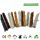  PVC Profile Suppliers Customizable PVC Plastic U Profile White Color /Grey /Wood Color Plastic PVC Corner 90 Degree Angle Trim/PVC F Profile
