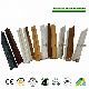  PVC Profile Suppliers Customizable PVC Plastic U Profile White Color /Grey /Wood Color Plastic PVC Corner 90 Degree Angle Trim/PVC F Profile