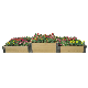  Manufacturer Supply DIY WPC Wood Plastic Garden Planter Raised Bed a Flower Pots Box