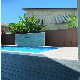 Hollow Grooves Flooring 150*25mm Wood Plastic Composite WPC Decking Board