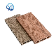  Garden Anti-Slip Tiles Outdoor Grooved Terrace WPC Decking Floor Composite Decking