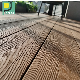  Garden Wood Plastic Composite Decking Board WPC 3D Embossed with All Fittings