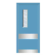  High Quality Environmental Asepsis Waterproof Fireproof Room Interior WPC Hospital Door