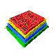  Durable HDPE Racking Six Runners Heavy Duty Euro Plastic Pallet