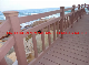  Anti-UV Abrasion Resistant Outdoor Decoration Handrail WPC Railing