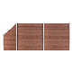 Garden WPC Fencing Railing for Outdoor