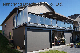 Outdoor Cage Black Metal Frame Glass Fence Railing for Balcony